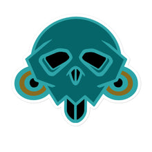 Load image into Gallery viewer, jade usumati skull sticker
